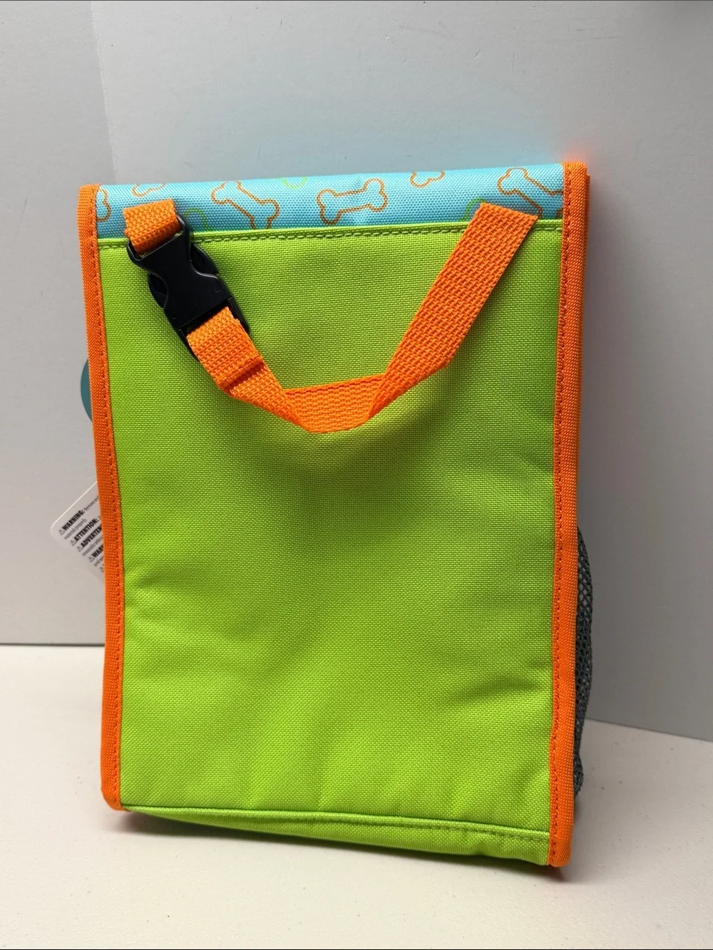 Skip Hop Darby Dog Blue & Orange Zoo Lunch Bag. NWT